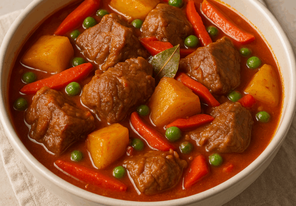 kalderetang kambing