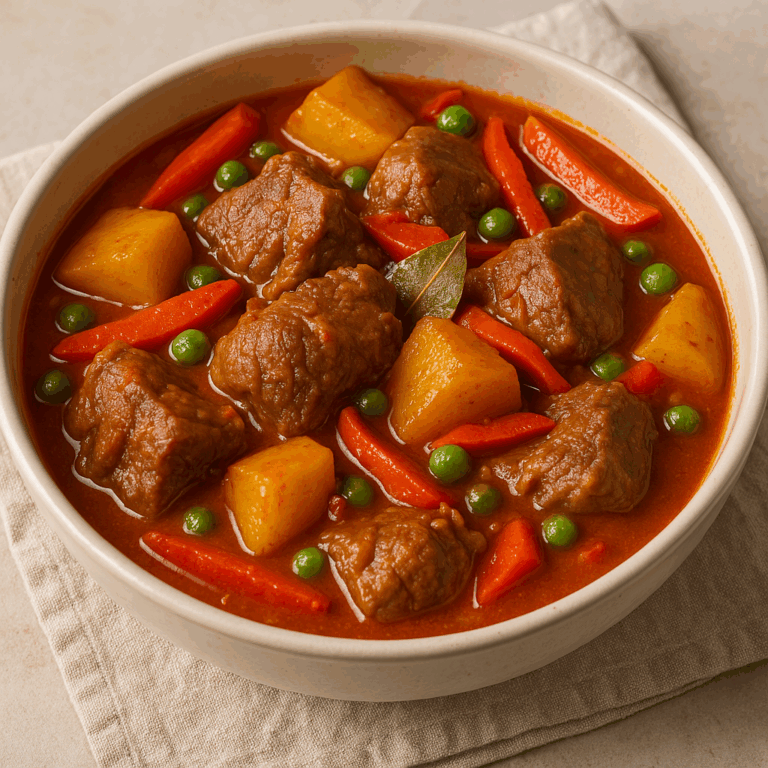 kalderetang kambing